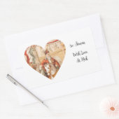 Sticker Rectangulaire St. Nicholas Heart Sinterklaas St. Nick's Day (Enveloppe)