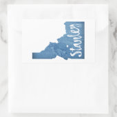 Sticker Rectangulaire Stanley Idaho (Sac)