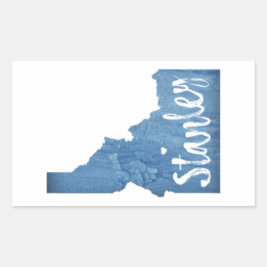 Sticker Rectangulaire Stanley Idaho (Devant)
