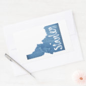 Sticker Rectangulaire Stanley Idaho (Enveloppe)