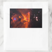 Sticker Rectangulaire Star Cluster Pismis 24, coeur de NGC 6357 (Sac)