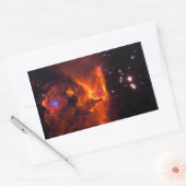 Sticker Rectangulaire Star Cluster Pismis 24, coeur de NGC 6357 (Enveloppe)