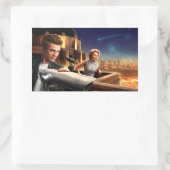 Sticker Rectangulaire Stargazers (Sac)