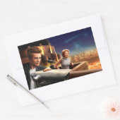 Sticker Rectangulaire Stargazers (Enveloppe)