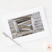 Sticker Rectangulaire State, propriété (Enveloppe)