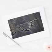 Sticker Rectangulaire Statue de la Liberté (Enveloppe)