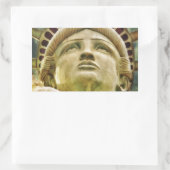 Sticker Rectangulaire Statue de la Liberté (Sac)