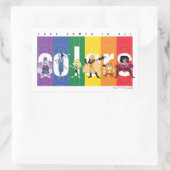 Sticker Rectangulaire Steven Universe - L'Amour Arrive Dans Toutes Les C (Sac)
