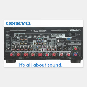 Sticker Rectangulaire Stick it ! (Allez, mon fils !) TX-NR3030