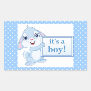 Sticker Rectangulaire Sticker/C'est un garçon