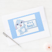 Sticker Rectangulaire Sticker/C'est un garçon (Enveloppe)