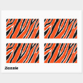Sticker Rectangulaire Sticleur d'impression MVB Tiger Strip 1 (Feuille)