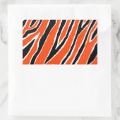 Sticker Rectangulaire Sticleur d'impression MVB Tiger Strip 1 (Sac)