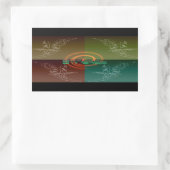 Sticker Rectangulaire Stingray (Sac)
