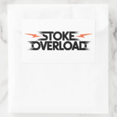 Sticker Rectangulaire Stoke Overload Lightning (Sac)