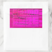 Sticker Rectangulaire Stoma Babe (Sac)