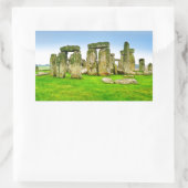Sticker Rectangulaire Stonehenge antique Stones debout en Art d'été (Sac)