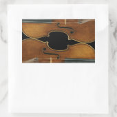 Sticker Rectangulaire Stradivari Duo (Sac)