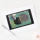 Sticker Rectangulaire Strictement affaire (Enveloppe)