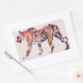 Sticker Rectangulaire Stripey (Enveloppe)