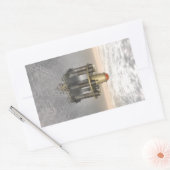 Sticker Rectangulaire Structure En Mer (Enveloppe)