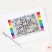 Sticker Rectangulaire Studio 40 : L'amour est l'amour (Enveloppe)