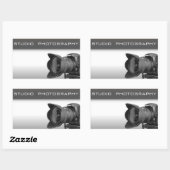 Sticker Rectangulaire Studio photo (Feuille)