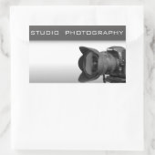 Sticker Rectangulaire Studio photo (Sac)