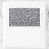 Sticker Rectangulaire Style Scottish Thistle Knot William Morris (Sac)