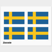 Sticker Rectangulaire Suède (Feuille)