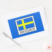 Sticker Rectangulaire Suède (Enveloppe)
