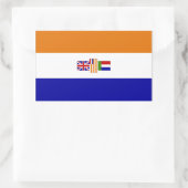 Sticker Rectangulaire Suid-Afrika (Sac)