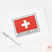 Sticker Rectangulaire Suisse (Enveloppe)