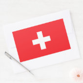 Sticker Rectangulaire Suisse Classic (Enveloppe)