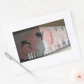 Sticker Rectangulaire Sumo Mural Art (Enveloppe)