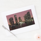 Sticker Rectangulaire Sunset light over (Enveloppe)