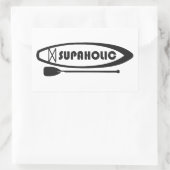 Sticker Rectangulaire Supaholic Standup Paddleboard (Sac)