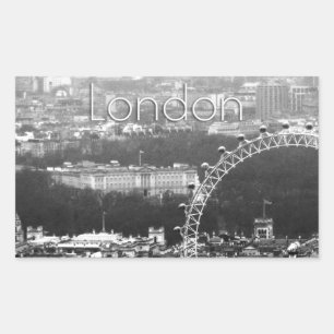 Sticker Rectangulaire Super ! Millennium Wheel"