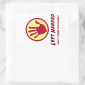 Sticker Rectangulaire Super puissance à main gauche (Sac)
