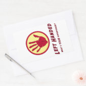 Sticker Rectangulaire Super puissance à main gauche (Enveloppe)