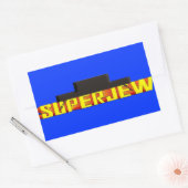 Sticker Rectangulaire SuperJew (Enveloppe)