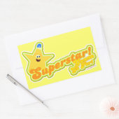 Sticker Rectangulaire Superstar Va Si Loin (Enveloppe)
