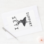Sticker Rectangulaire Support SETI (Enveloppe)