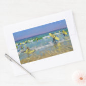 Sticker Rectangulaire Surf à St. Ives (Enveloppe)