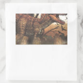 Sticker Rectangulaire Survie pour le fittest.jpg (Sac)