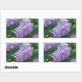Sticker Rectangulaire Sweet Smelling Lilac (Feuille)