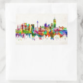Sticker Rectangulaire Sydney Australia Skyline (Sac)