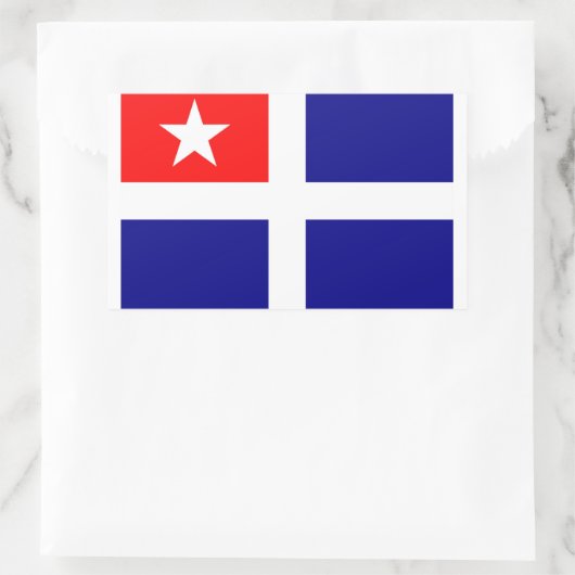 Sticker Rectangulaire symbole de la grèce (Sac)