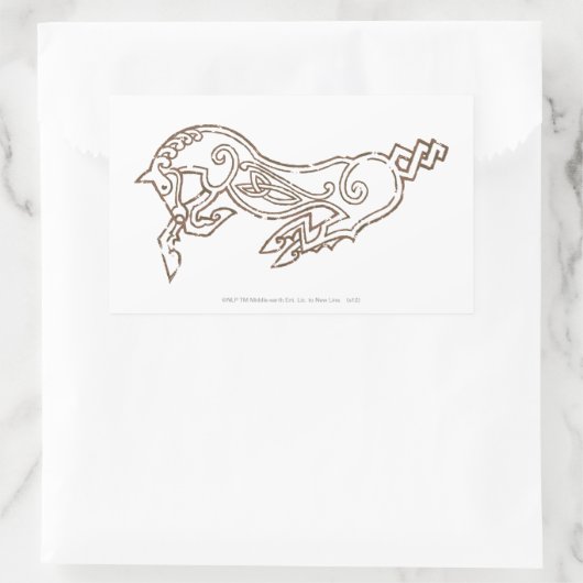 Sticker Rectangulaire Symbole de Rohan (Sac)