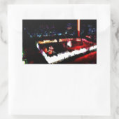 Sticker Rectangulaire Tabernacle de Dieu dans le désert (Sac)